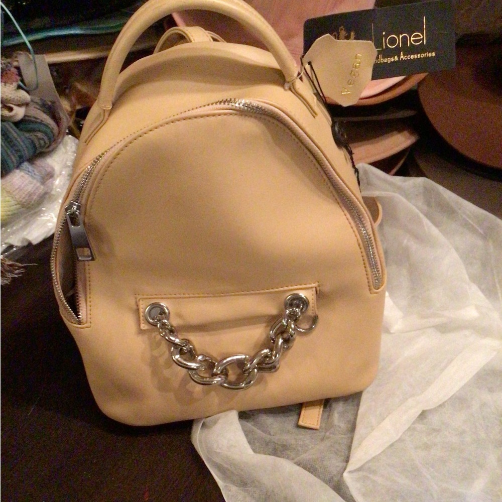 Sale ! Vegan Lionel cream mini backpack